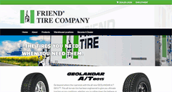 Desktop Screenshot of friendtire.com